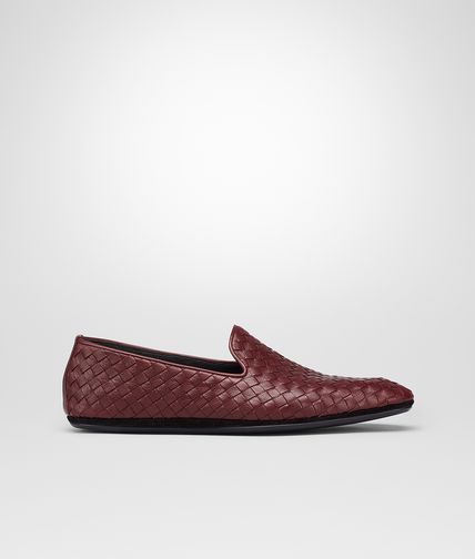 BOTTEGA VENETA - Aubergine Intrecciato Foulard Calf Outdoor Slipper