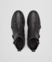 Bottega Veneta® Nero Calf Leather Ankle Boot Bottega Veneta® Nero Calf Leather Ankle Boot