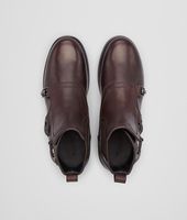 Bottega Veneta® Espresso Calf Leather Ankle Boot Bottega Veneta® Espresso Calf Leather Ankle Boot