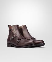 Bottega Veneta® Espresso Calf Leather Ankle Boot Bottega Veneta® Espresso Calf Leather Ankle Boot