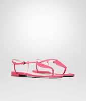 Bottega Veneta® ROSA SHOCK INTRECCIATO NAPPA SANDAL Bottega Veneta® ROSA SHOCK INTRECCIATO NAPPA SANDAL