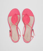 Bottega Veneta® ROSA SHOCK INTRECCIATO NAPPA SANDAL Bottega Veneta® ROSA SHOCK INTRECCIATO NAPPA SANDAL