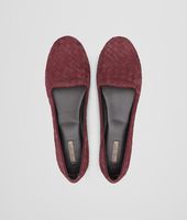 Bottega Veneta® AUBERGINE Intrecciato Suede OUTDOOR SLIPPER Bottega Veneta® AUBERGINE Intrecciato Suede OUTDOOR SLIPPER