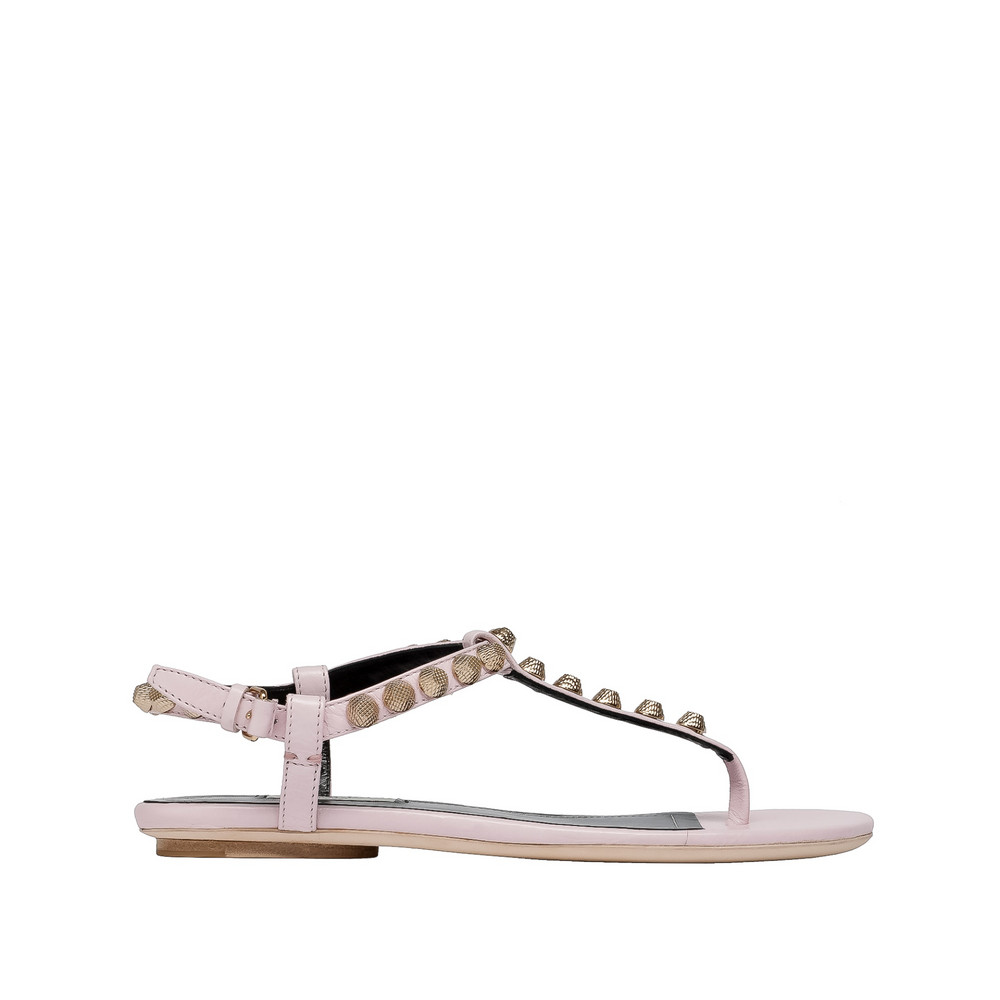 Balenciaga Giant Gold T Strap Sandals Balenciaga Giant Gold T Strap Sandals
