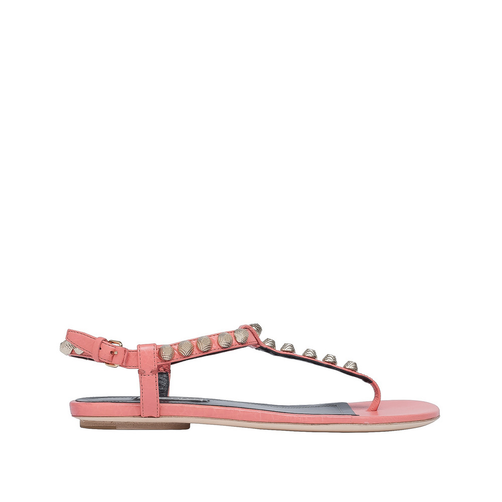 Balenciaga Giant Gold T Strap Sandals Balenciaga Giant Gold T Strap Sandals