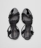 Bottega Veneta® NERO VERNIS SANDAL Bottega Veneta® NERO VERNIS SANDAL