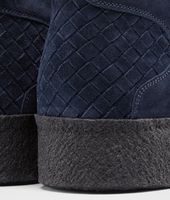 Bottega Veneta® Prusse Intrecciato Suede Ankle Boot Bottega Veneta® Prusse Intrecciato Suede Ankle Boot