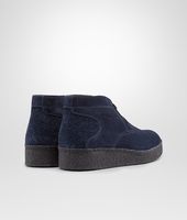 Bottega Veneta® Prusse Intrecciato Suede Ankle Boot Bottega Veneta® Prusse Intrecciato Suede Ankle Boot