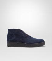 Bottega Veneta® Prusse Intrecciato Suede Ankle Boot Bottega Veneta® Prusse Intrecciato Suede Ankle Boot
