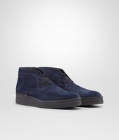 Bottega Veneta® Prusse Intrecciato Suede Ankle Boot Bottega Veneta® Prusse Intrecciato Suede Ankle Boot