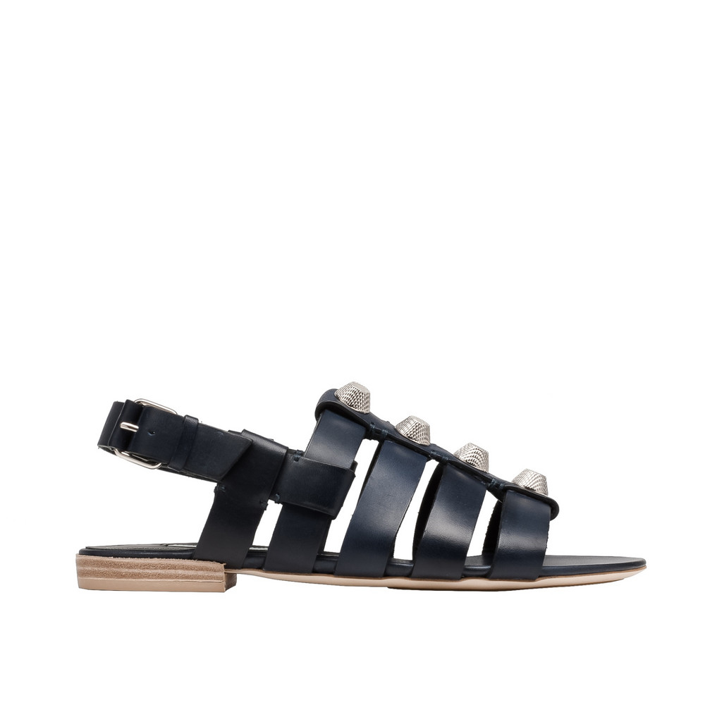 Balenciaga Giant Sandalen Silber Balenciaga Giant Sandalen Silber
