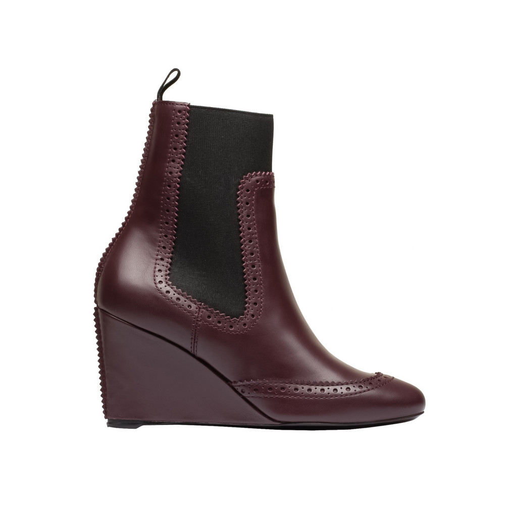 Balenciaga Brogues Chelsea Wedge Boots Balenciaga Brogues Chelsea Wedge Boots