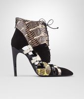 Bottega Veneta® NERO MINK NEW CHARTREUSE SUEDE MANGROVIA BOOTIE Bottega Veneta® NERO MINK NEW CHARTREUSE SUEDE MANGROVIA BOOTIE