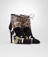 Bottega Veneta® NERO MINK NEW CHARTREUSE SUEDE MANGROVIA BOOTIE Bottega Veneta® NERO MINK NEW CHARTREUSE SUEDE MANGROVIA BOOTIE