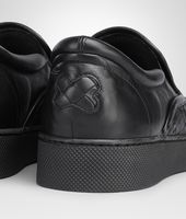 Bottega Veneta® NERO INTRECCIATO NAPPA SLIP-ON SNEAKER Bottega Veneta® NERO INTRECCIATO NAPPA SLIP-ON SNEAKER
