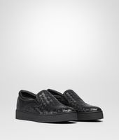 Bottega Veneta® NERO INTRECCIATO NAPPA SLIP-ON SNEAKER Bottega Veneta® NERO INTRECCIATO NAPPA SLIP-ON SNEAKER