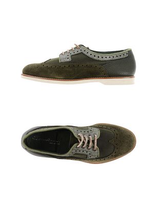 SANTONI - Laced shoes