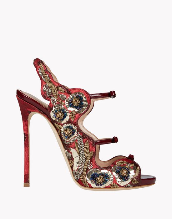 dsquared embellished heels