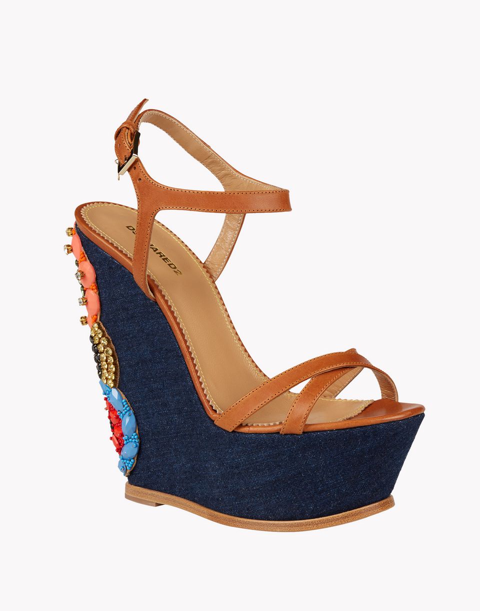 dsquared2 wedge sneakers
