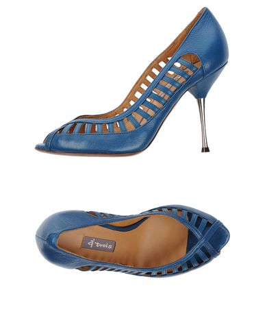 Туфли  - Пастельно-синий цвет