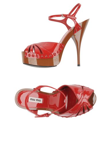 Сандалии  - Цвет морской волны,Красный цвет