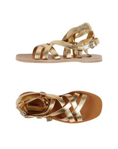 Сандалии  - Платиновый цвет