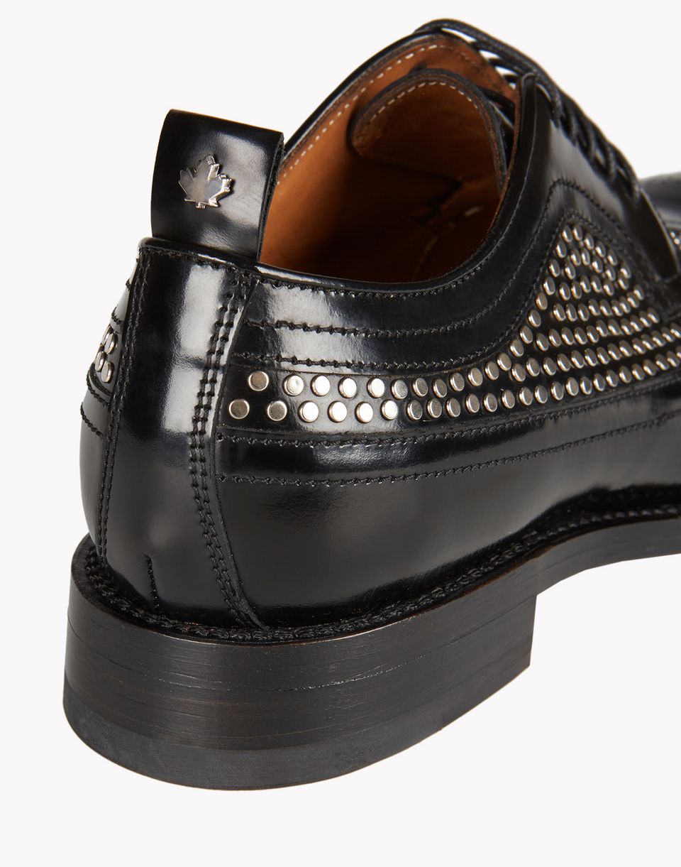 Dsquared2 Polka Studs Laced Up Laced Shoes for Men Official Store