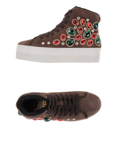 Кеды  - Темно-коричневый цвет