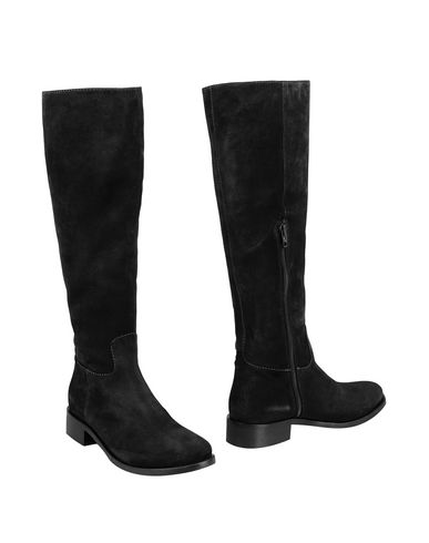 Сапоги  - Темно-коричневый,Черный цвет