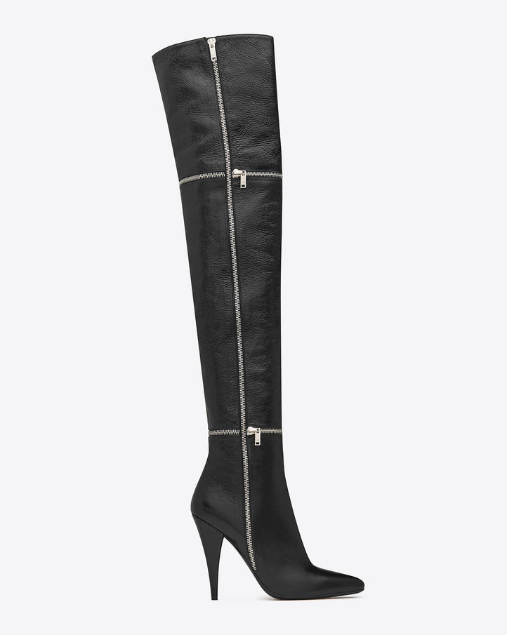 ysl over the knee boot