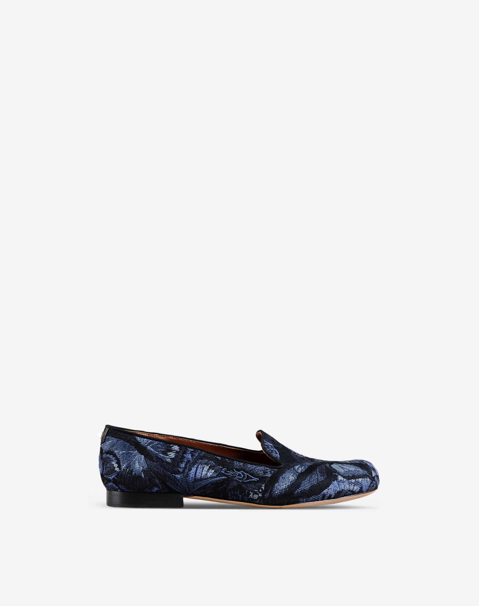 valentino v logo slippers
