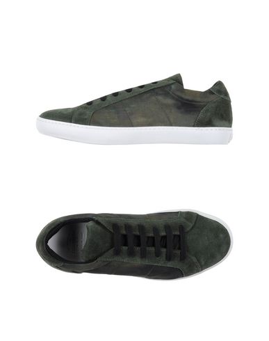 Кеды  - Серый,Темно-зеленый цвет