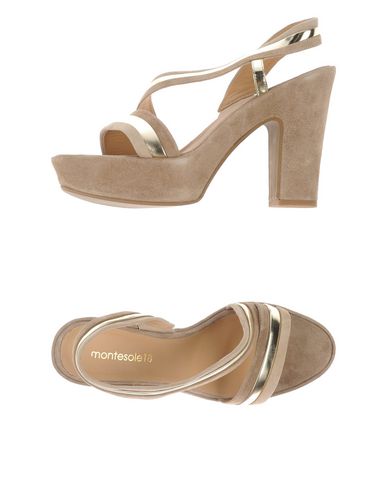 Сандалии  - Голубиный серый цвет