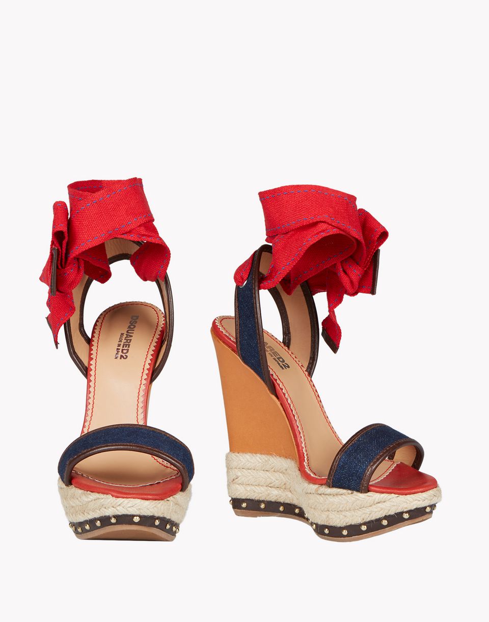 dsquared2 wedge sneakers
