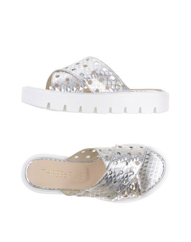 Сандалии  - Серебристый цвет