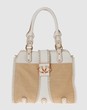 VALENTINO GARAVANI Cloth and Leather Bag