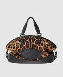 Sac en cuir l�opard Dolce-Gabbana