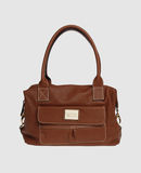 MANUFACTURE D'ESSAI - Large leather bag