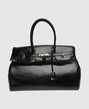 PARENTESI - Large leather bag