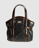 GIORGIO ARMANI - Large leather bag