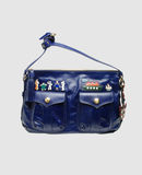MOSCHINO - Large leather bag