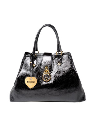 Large leather bag Women - Handbags Women on Moschino Online Store :  top wear moschino accessories dresses