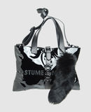 C'N'C' COSTUME NATIONAL - Large leather bag
