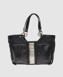 BALENCIAGA - Borsa media in pelle
