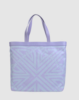 Shopping-Bag A spalla Canvas Stampa Logo stampato Chiusura a calamita Doppio manico Interno foderato Tasche interne Canvas Lavorato a telaio  Fibre Tessili, Nailpelle