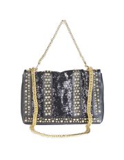HALSTON HERITAGE - Large leather bag