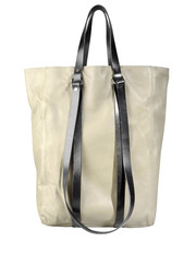 COSTUME NATIONAL - Large leather bag