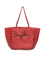 MUGLER - Borsa grande in pelle