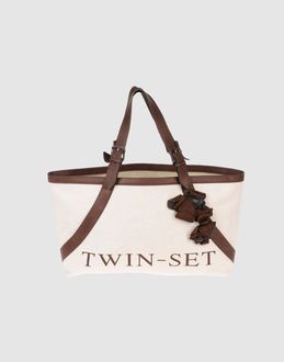 TWIN-SET SIMONA BARBIERI - BORSE - Borse grandi in tessuto - su YOOX.COM