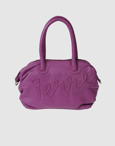 ZOOM FERRE' - Large leather bag
